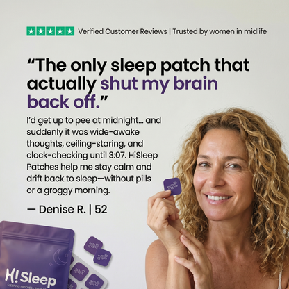 HiSleep Patches - The Menopause Sleep Reset