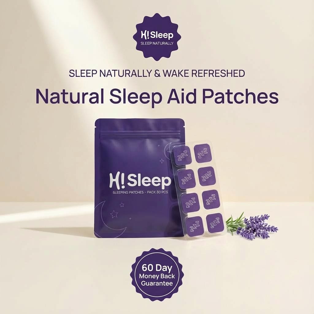 HiSleep Patches - The Menopause Sleep Reset