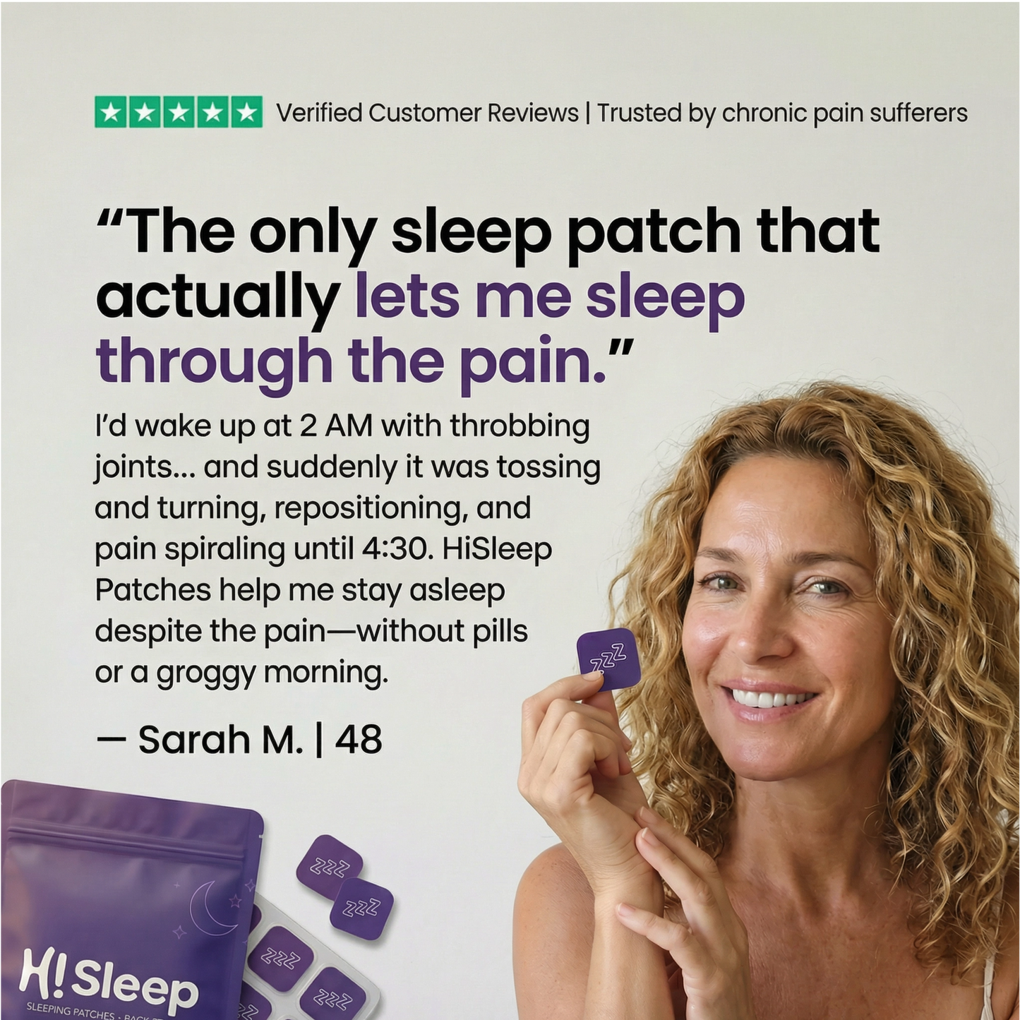 Stop Chasing Pain Relief. Start Healing in Your Sleep.